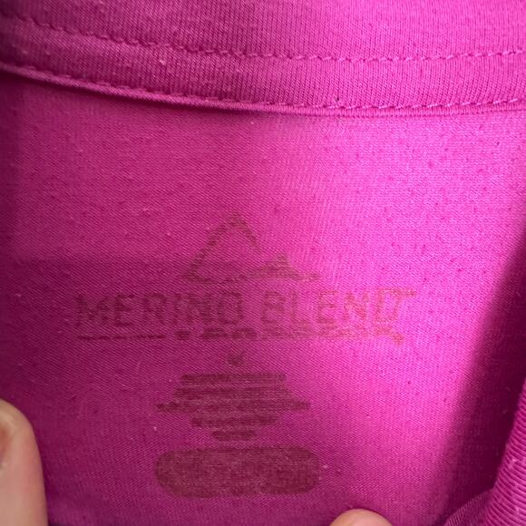 Paragon Top Womens Medium Merino Blend 1/4 Zip Long Sleeve Outdoors Wool Hiking - Picture 3 of 7